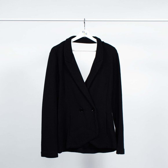 T Alexander Wang Open Back Cotton Blazer - Picture 1 of 3